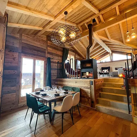 Chalet De Luxe Aux Gets - 4 Pour 9 Personnes Avec Jacuzzi Et Wi-fi